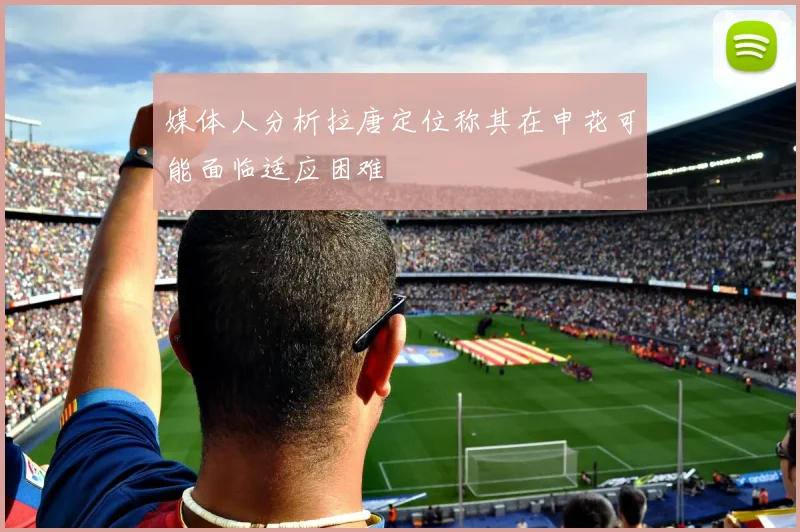 媒体人分析拉唐定位称其在申花可能面临适应困难